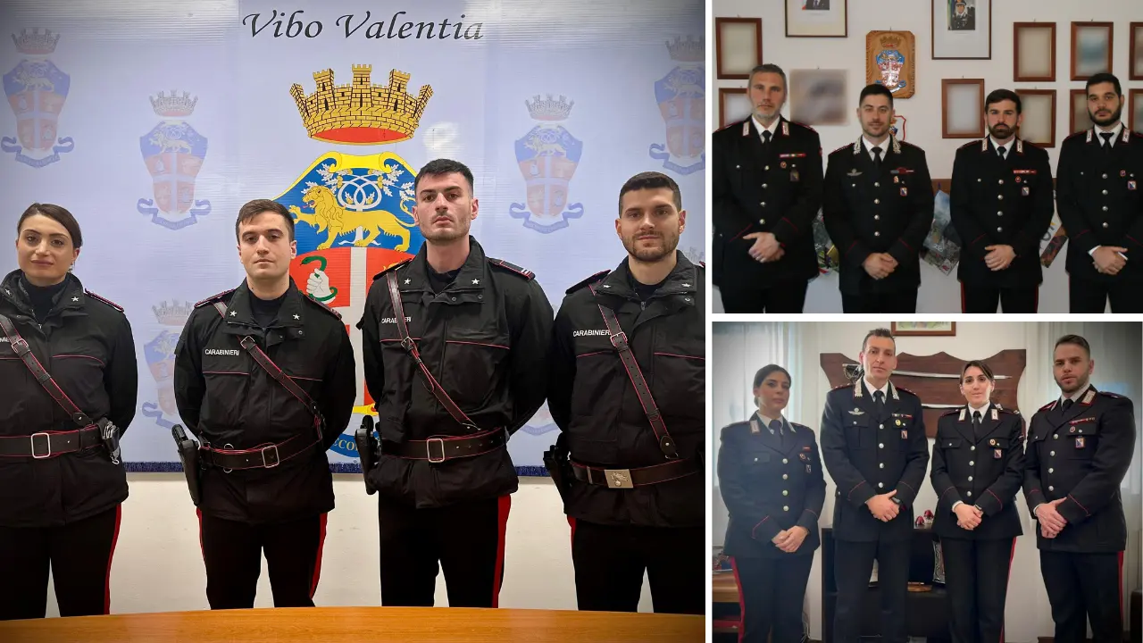 Carabinieri Vibo: quindici\u00A0marescialli salgono di grado\u00A0tra incarichi di comando e nuovi ruoli operativi\n