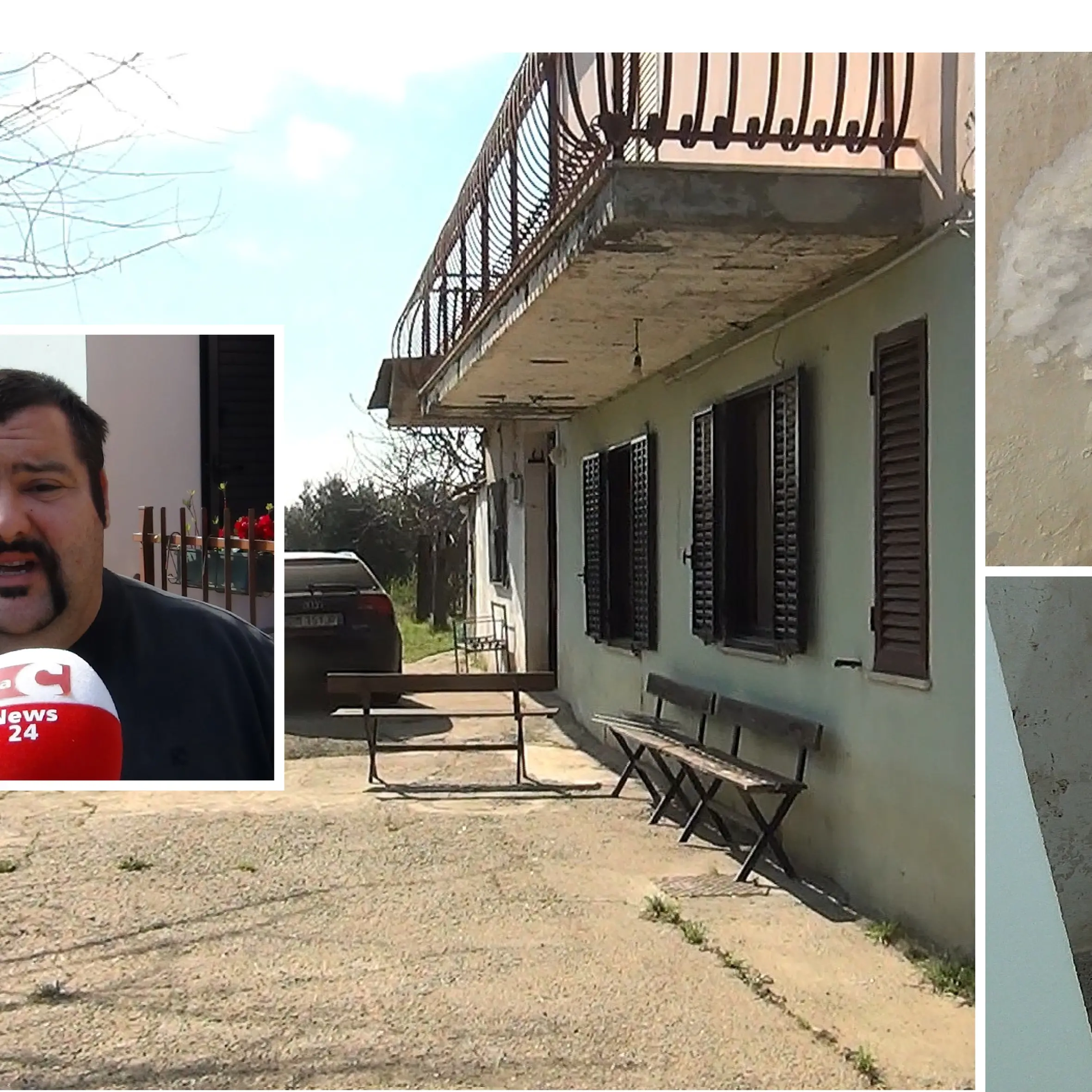 La sua casa devastata dalla piena del Crati, il disperato appello di Giuseppe: «Ho perso tutto, non vado via ma serve aiuto»