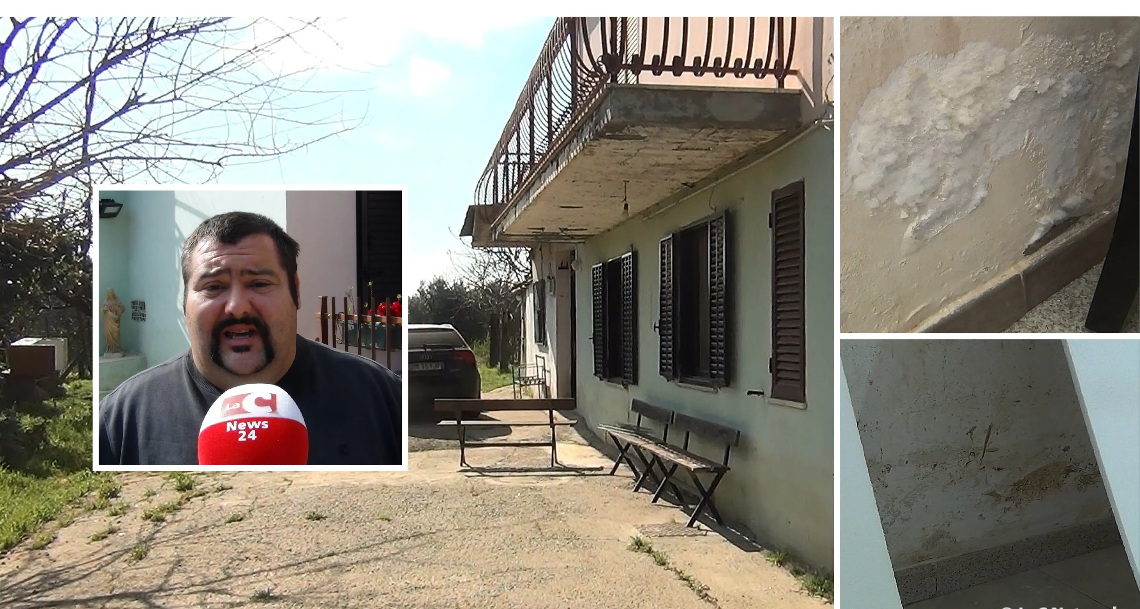 La sua casa devastata dalla piena del Crati, il disperato appello di Giuseppe: «Ho perso tutto, non vado via ma serve aiuto»