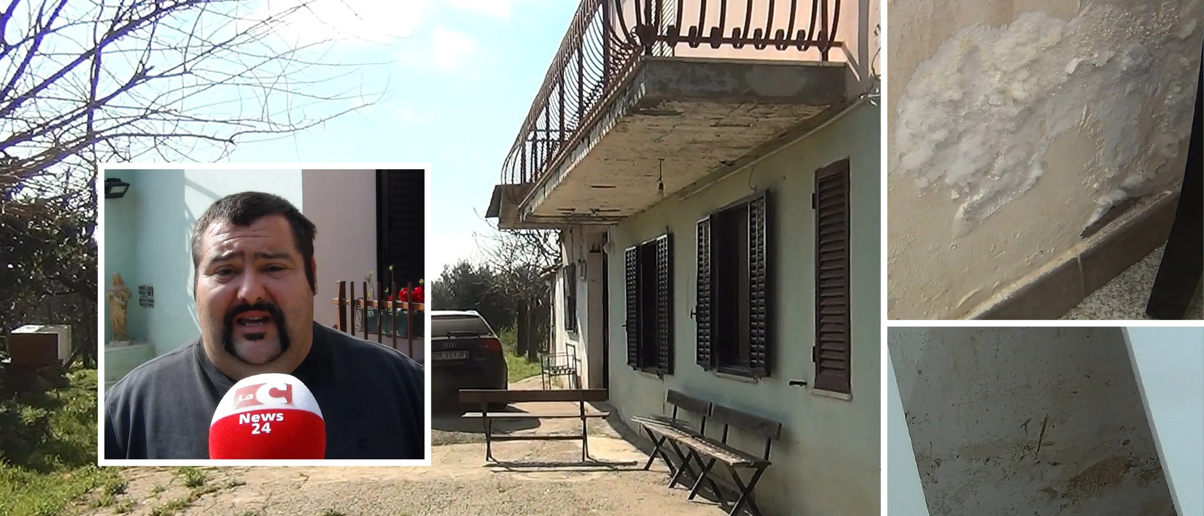 La sua casa devastata dalla piena del Crati, il disperato appello di Giuseppe: «Ho perso tutto, non vado via ma serve aiuto»