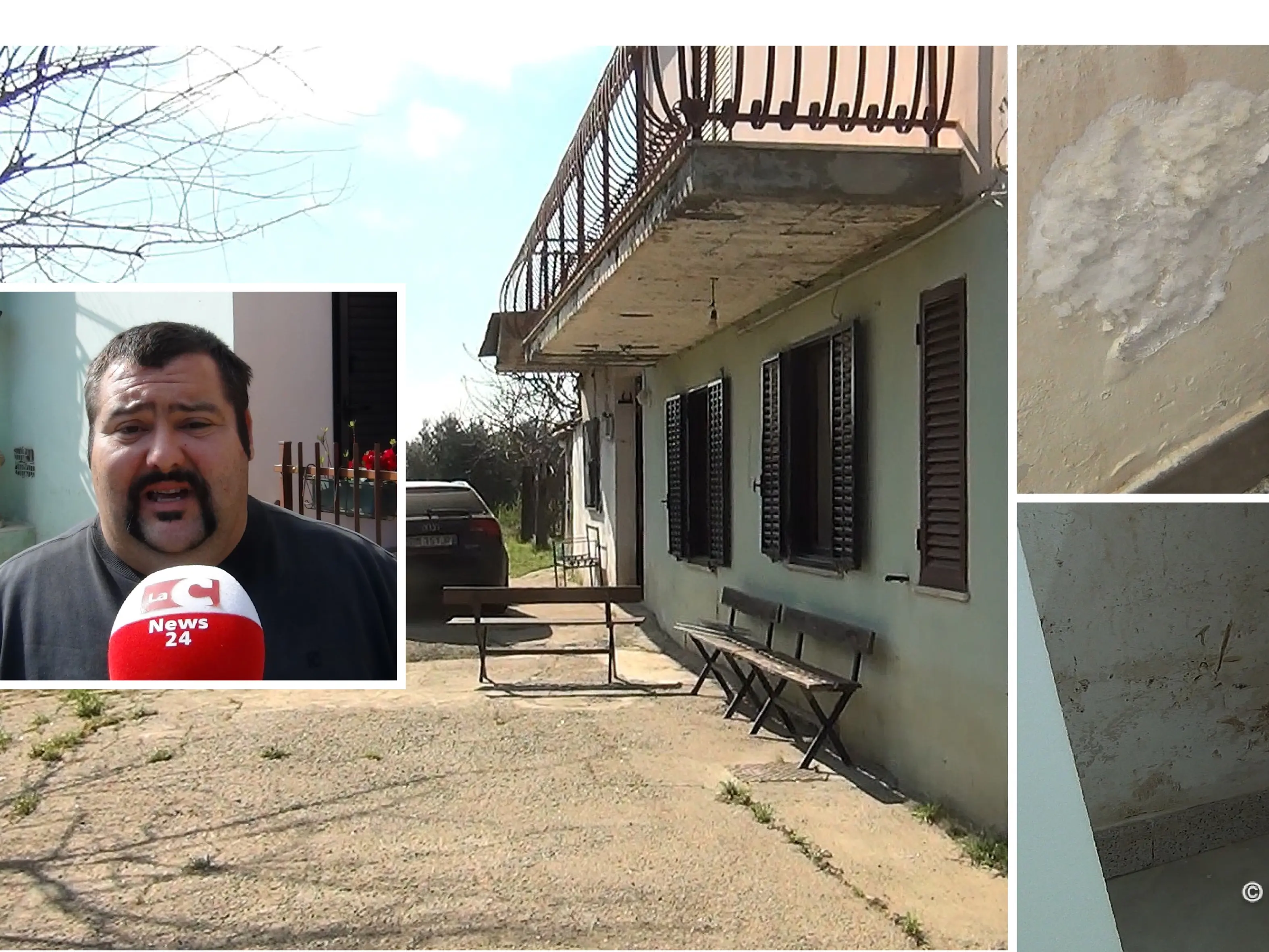 La sua casa devastata dalla piena del Crati, il disperato appello di Giuseppe: «Ho perso tutto, non vado via ma serve aiuto»