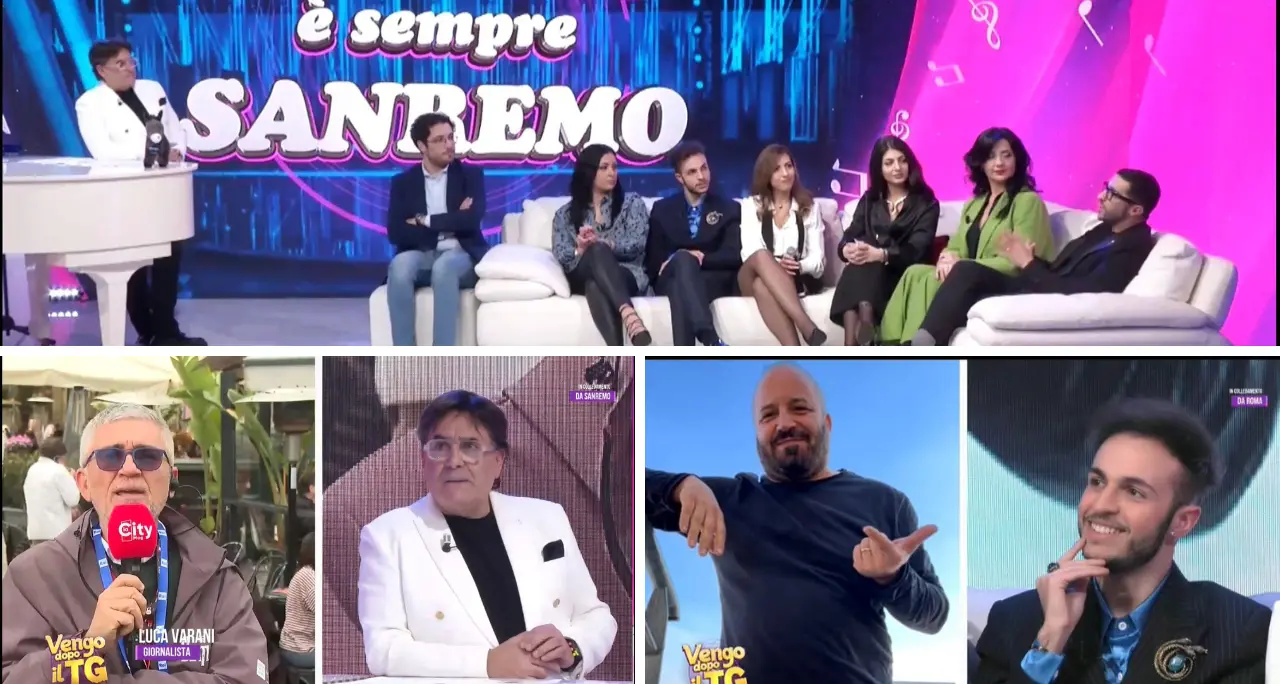 Nel cuore di Sanremo, LaC tra i grandi: dal voto per il vincitore all’analisi in diretta con lo speciale Vengo dopo il Tg\n