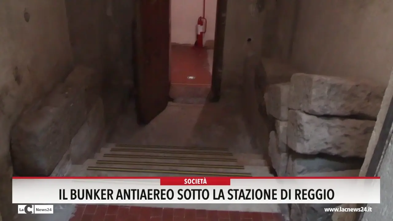Il Bunker antiaereo sotto la stazione di Reggio