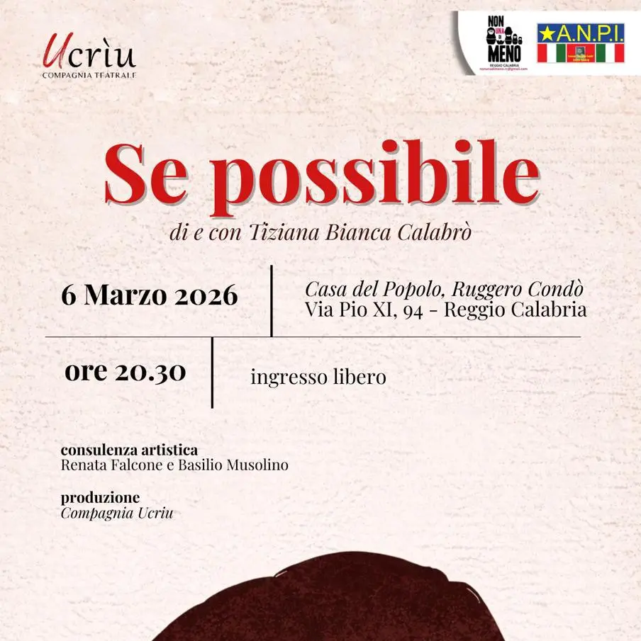 “Se possibile”, teatro e ironia alla Casa del Popolo Ruggero Condò\n