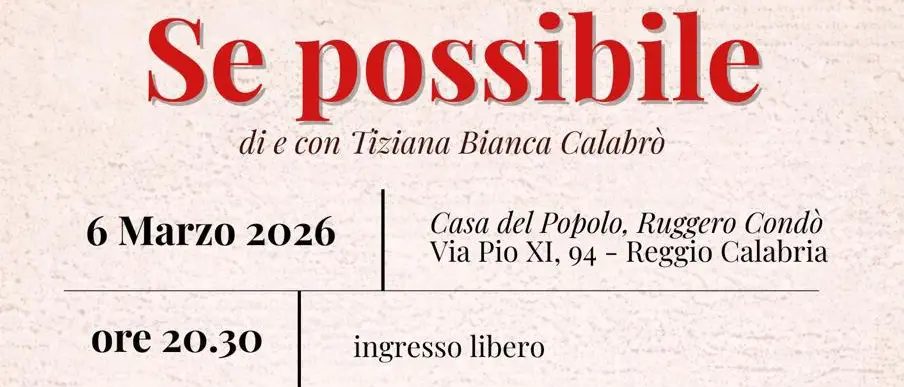 “Se possibile”, teatro e ironia alla Casa del Popolo Ruggero Condò\n