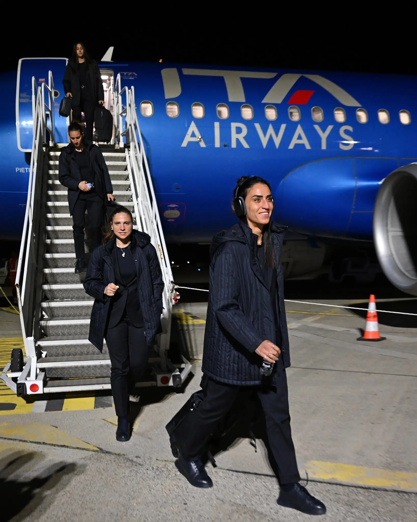 Le Azzurre della Nazionale sono arrivate a Reggio Calabria: martedì sfida contro la Svezia al Granillo\n