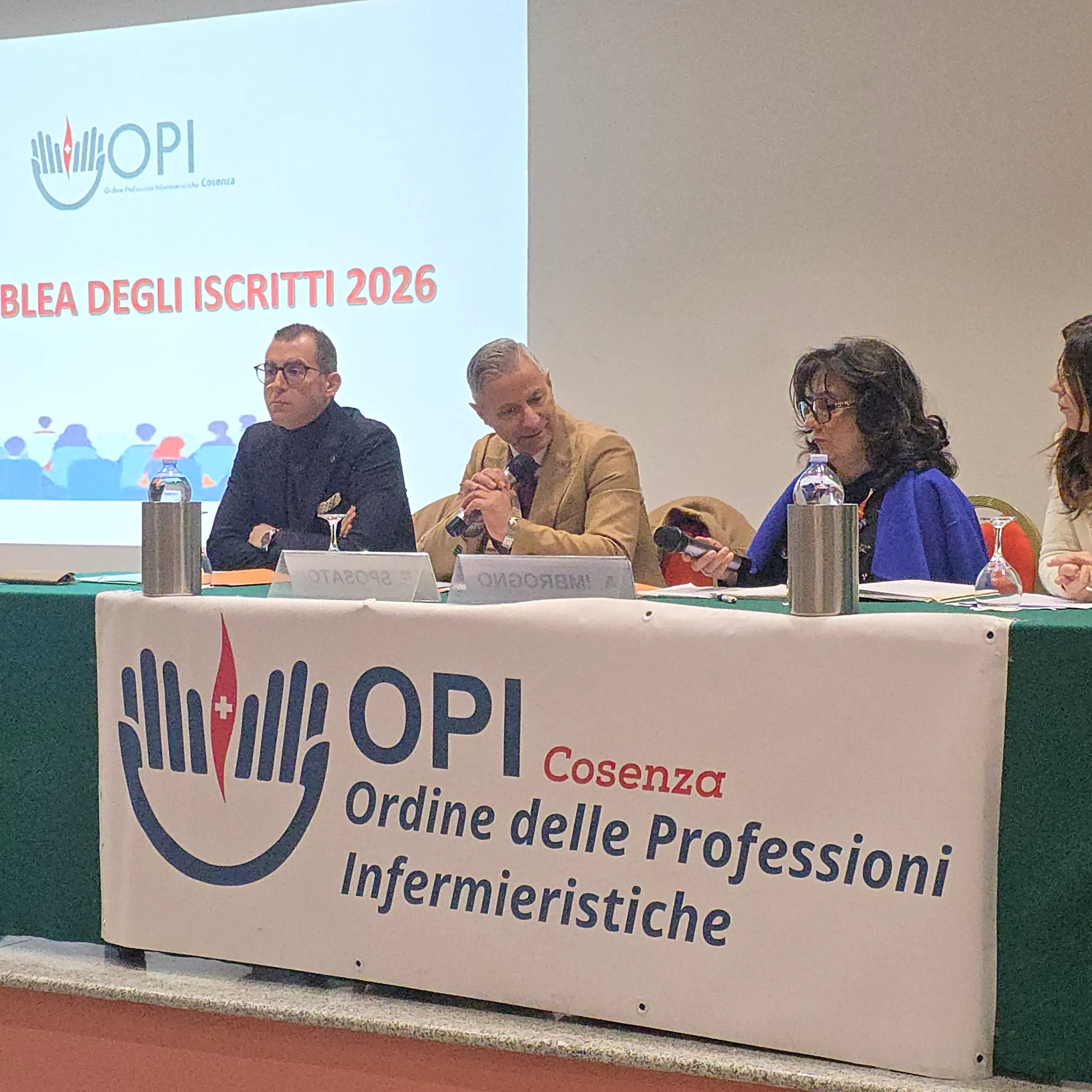 Assemblea annuale dell'Opi di Cosenza:\u00A0infermieri fulcro della sanità, tra bilanci e aggressioni\n