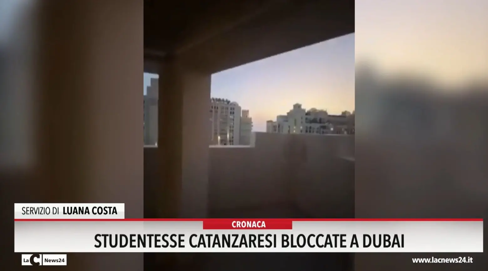Guerra in Medio Oriente, studentesse catanzaresi bloccate a Dubai