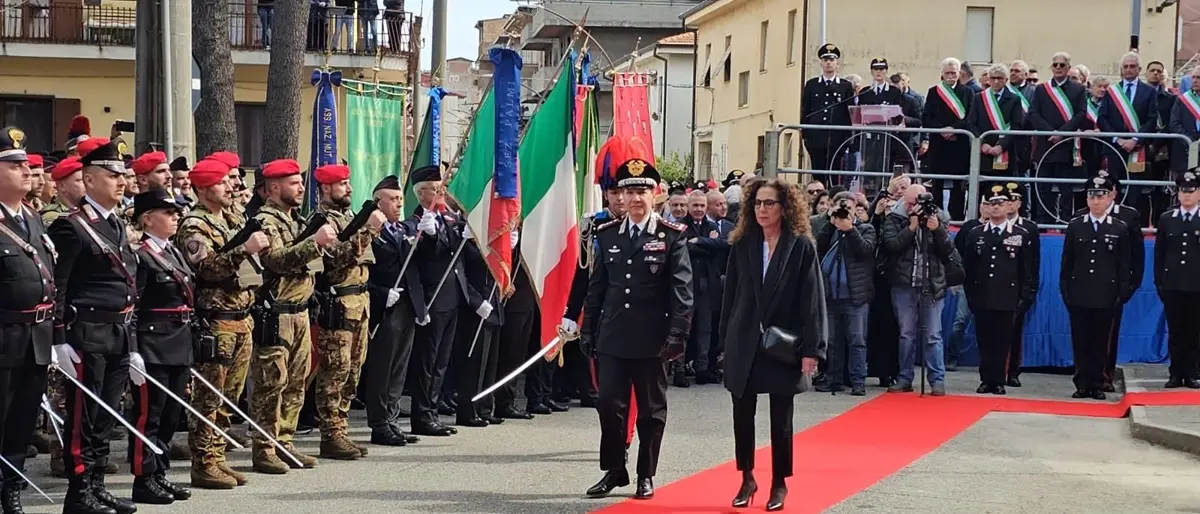 Inaugurata la nuova caserma dei carabinieri di Sant'Eufemia d'Aspromonte\u00A0intitolata al maresciallo Azzolina