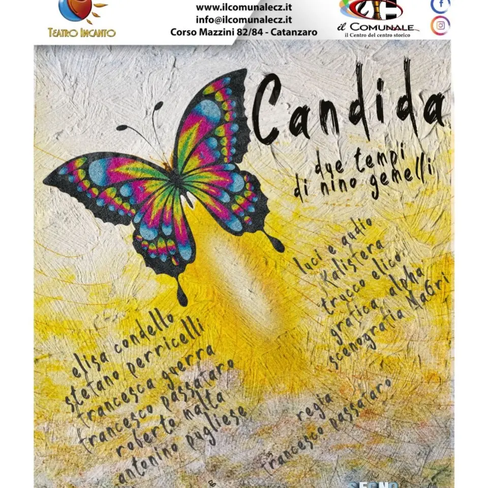 “Nel segno di Gemelli”, tutto pronto per il secondo appuntamento della rassegna: mercoledì 4 marzo al Teatro Comunale arriva “Candida”\n