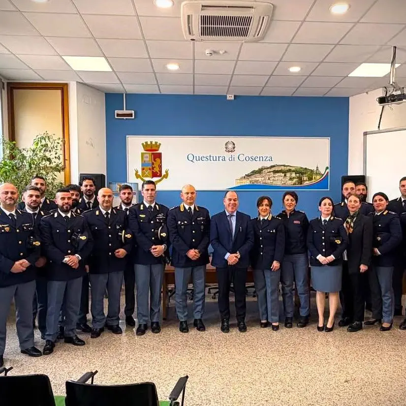 Diciannove nuovi poliziotti in servizio nella provincia di Cosenza\n