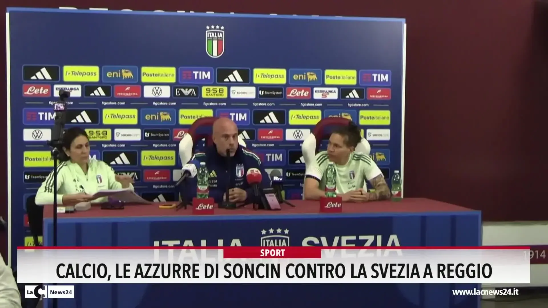 Calcio, le azzurre di Soncin contro la Svezia a Reggio