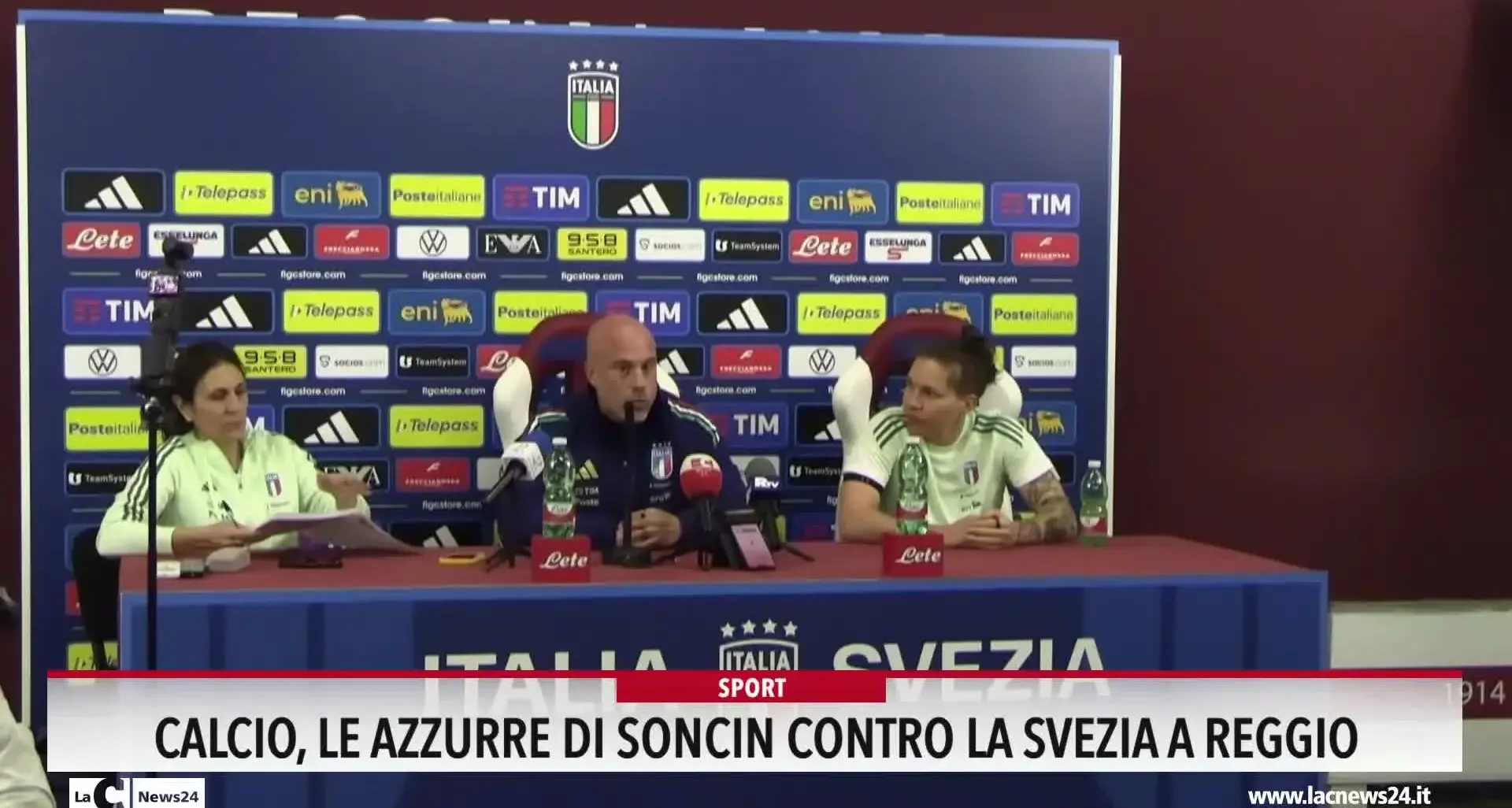 Calcio, le azzurre di Soncin contro la Svezia a Reggio