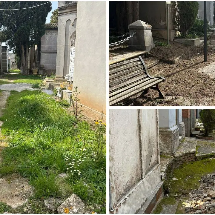 Cuore Vibonese denuncia il degrado dei cimiteri: «Situazione insostenibile in tutte le strutture comunali» –\u00A0VIDEO\n