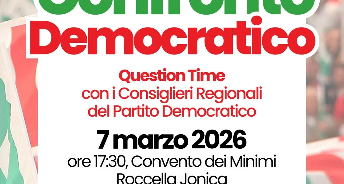 Il Circolo di Roccella del Partito Democratico organizza un incontro con i Consiglieri regionali Falcomatà e Ranuccio\n