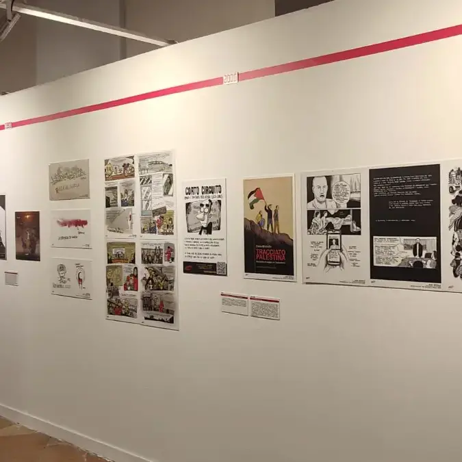 All’Unical arriva Falastin Hurra, mostra di fumetti e illustrazioni da e per la Palestina\n