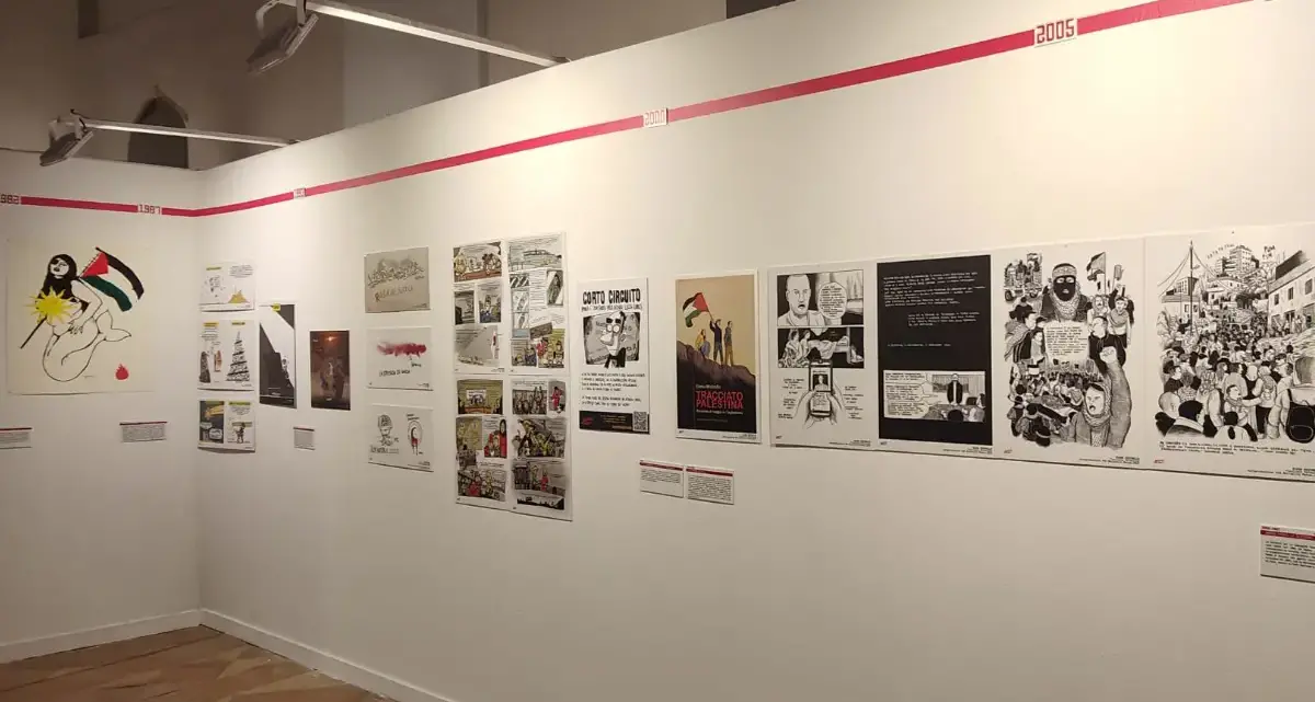 All’Unical arriva Falastin Hurra, mostra di fumetti e illustrazioni da e per la Palestina\n