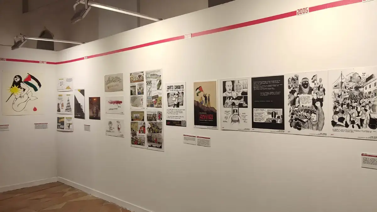 All’Unical arriva Falastin Hurra, mostra di fumetti e illustrazioni da e per la Palestina\n