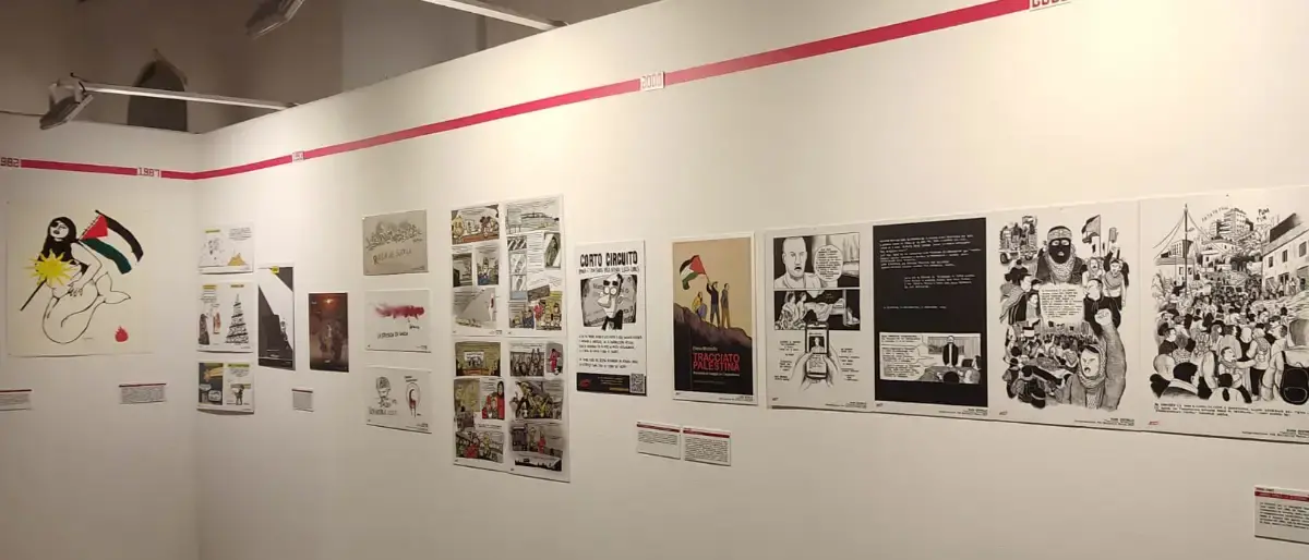 All’Unical arriva Falastin Hurra, mostra di fumetti e illustrazioni da e per la Palestina\n