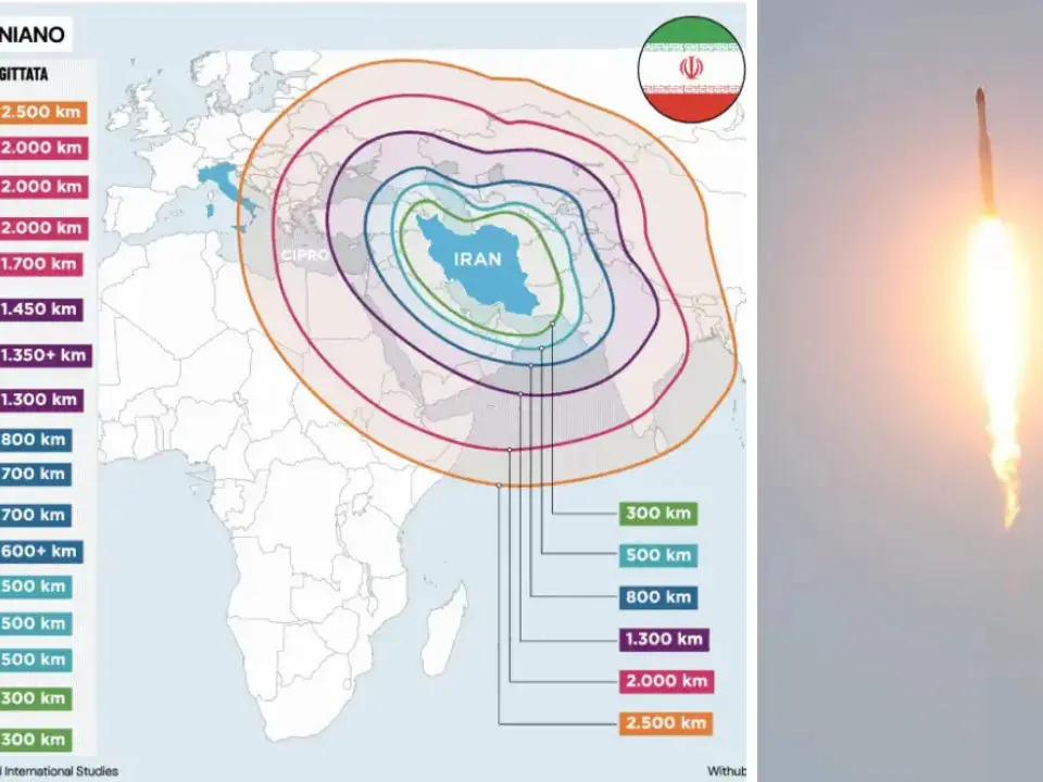 Calabria nel raggio d’azione dei missili iraniani: ecco quali sono i vettori che possono colpire l’Italia e gli scenari possibili