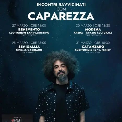 Musica, il 31 marzo “incontro ravvicinato”\u00A0con Caparezza all’auditorium del Fermi\u00A0\n\n\n