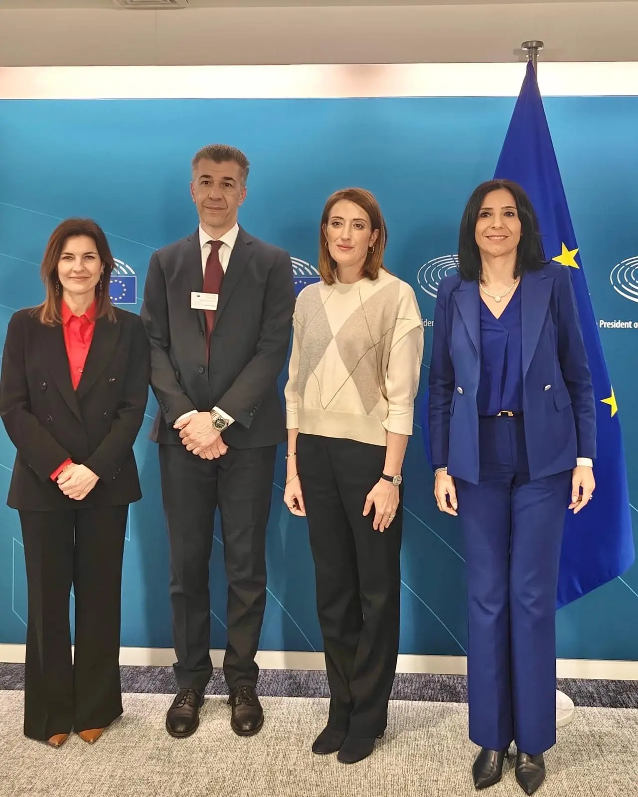 Violenza di genere, il padre di Giulia Cecchettin incontra Metsola al Parlamento europeo con Princi e Moretti\n