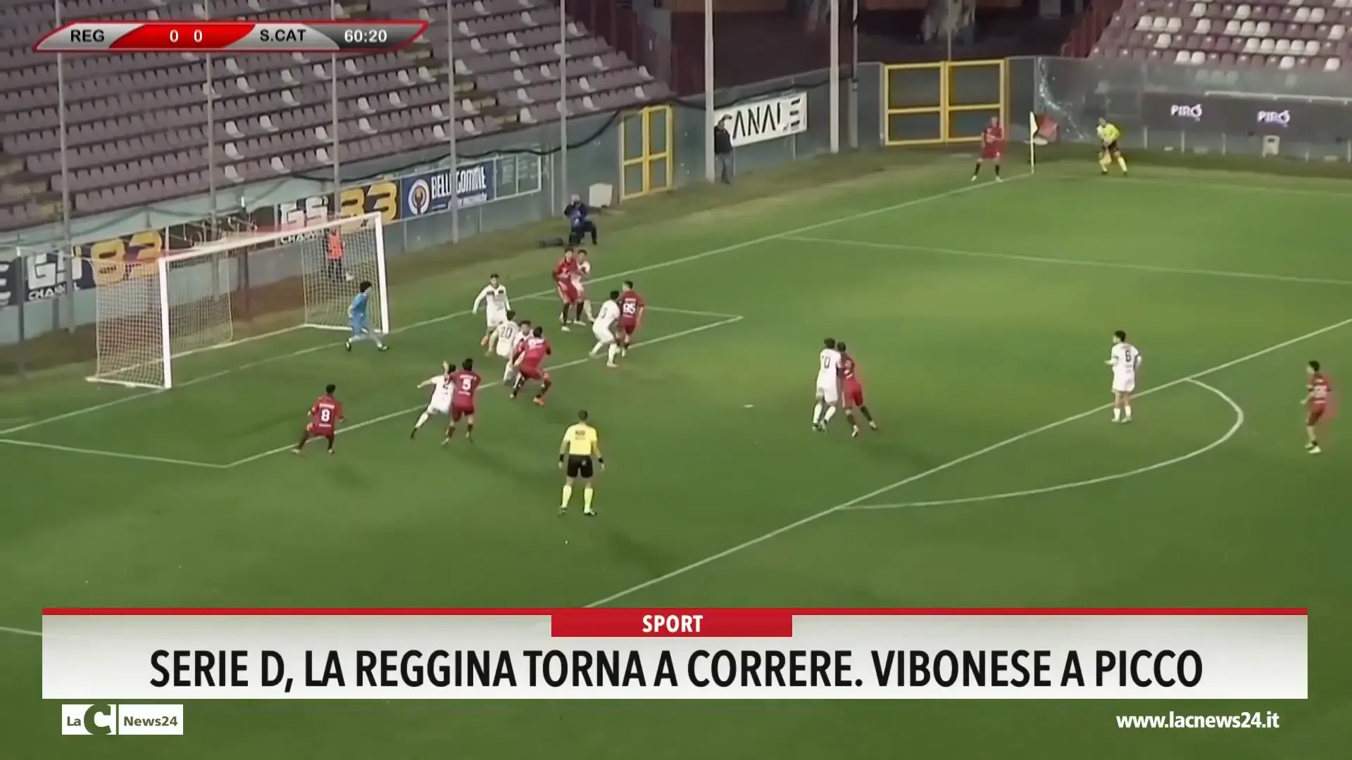 Serie D, la Reggina torna a correre. Vibonese a picco