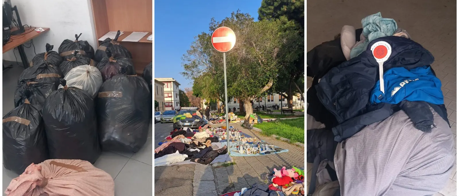 Polizia Locale, nuovo blitz tra Piazza del Popolo e piazzetta UNICEF: sequestrati oltre duemila capi\n