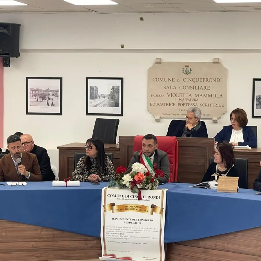 Anna Lomax cittadina onoraria di Cinquefrondi\n