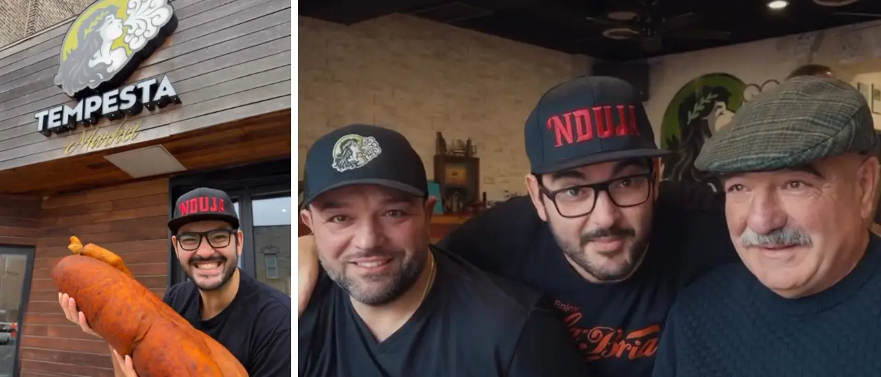 Da Coccorino a Chicago: la ’nduja che conquista gli Usa grazie all’american dream di Agostino e Tony Fiasche\n