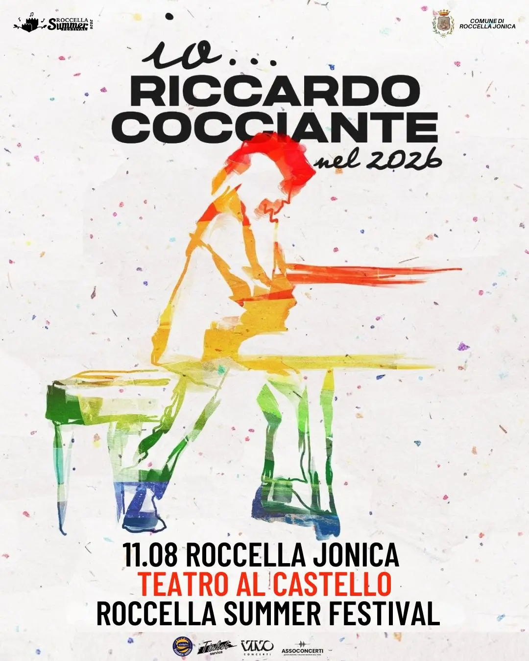 Roccella Summer Festival 2026, arriva anche Riccardo Cocciante: concerto l’11 agosto\n