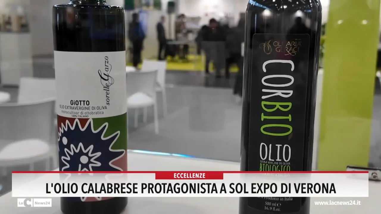 L'olio calabrese protagonista a Sol Expo di Verona