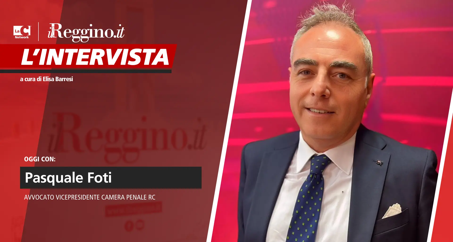 Elisa Barresi intervista  Pasquale Foti