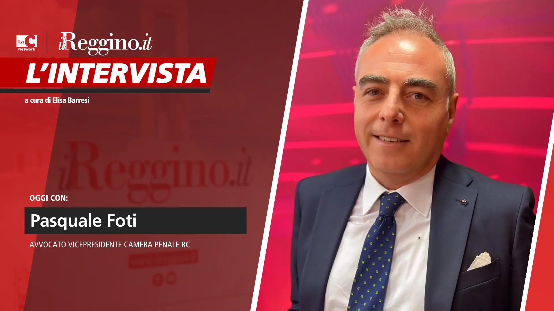 Elisa Barresi intervista  Pasquale Foti