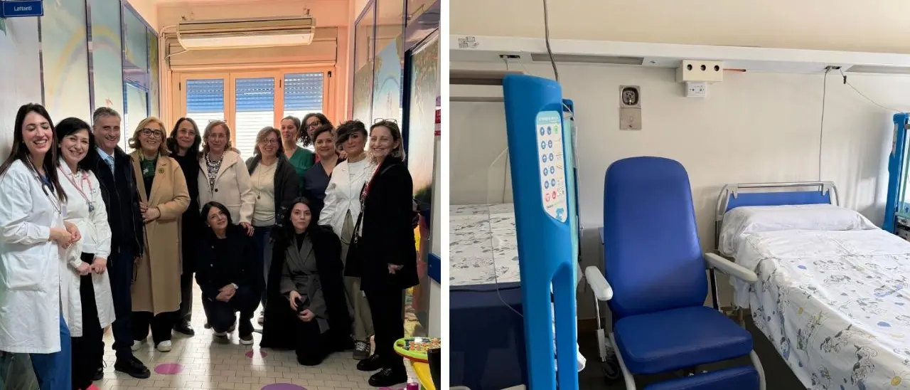 L’IC Pentimalli-Paolo VI-Campanella di Gioia Tauro dona due poltrone al reparto di Pediatria di Polistena\n