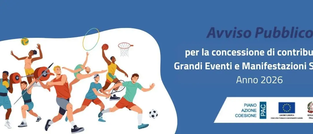Bando regionale da 3,5 milioni per lo sport dilettantistico: tutti i dettagli\n