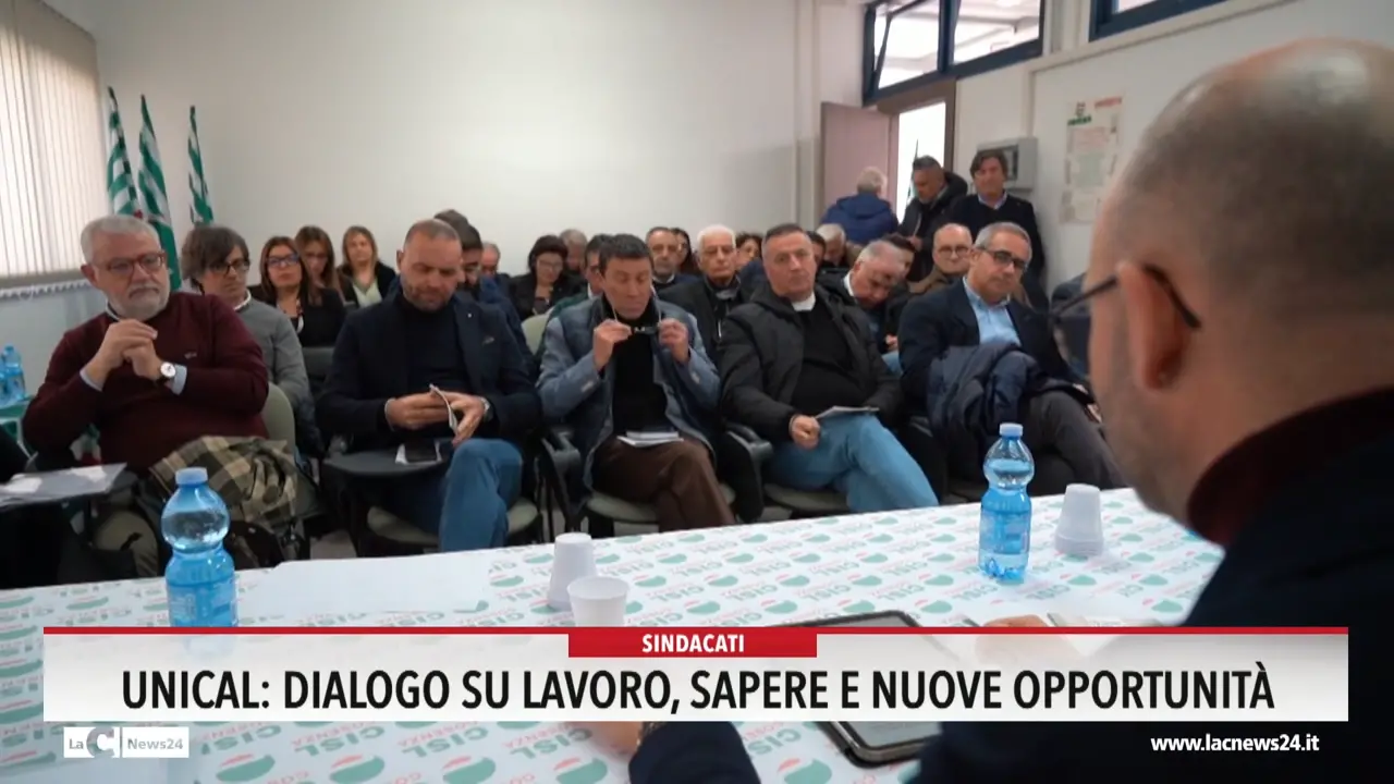 Unical: dialogo su lavoro, sapere e nuove opportunità