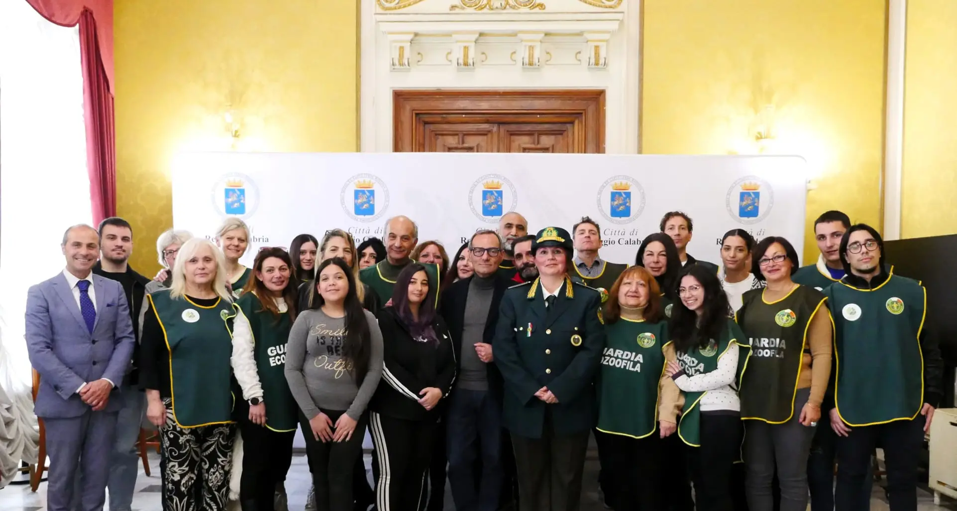 Reggio, a\u00A0Palazzo San Giorgio giurano 32 nuovi volontari ambientali\n