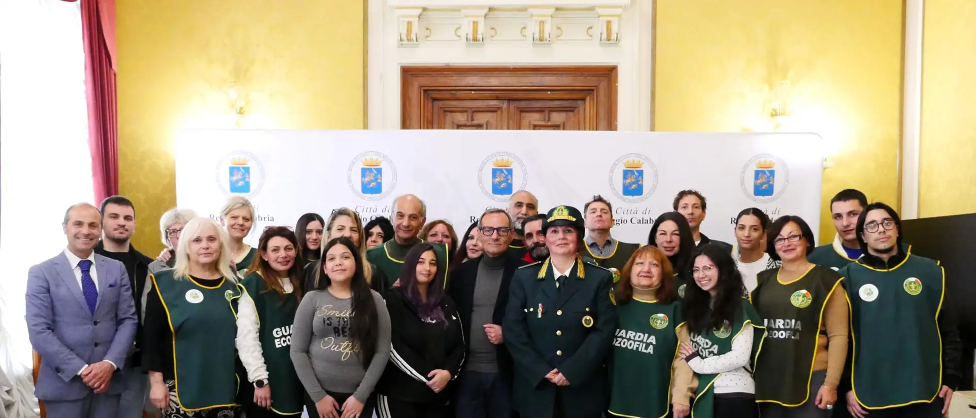 Reggio, a\u00A0Palazzo San Giorgio giurano 32 nuovi volontari ambientali\n