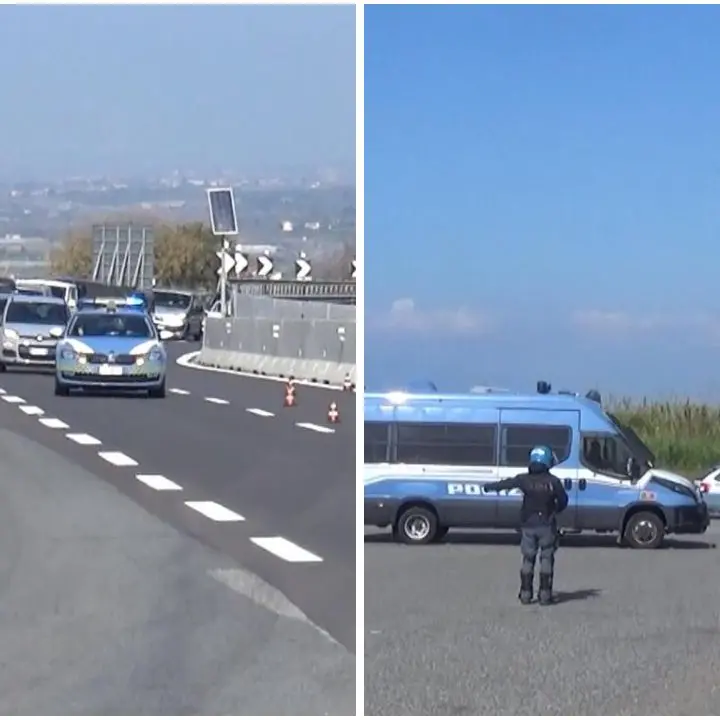 Controlli di polizia prima di Vibonese-Savoia: identificati 250 tifosi campani a Pizzo dopo gli scontri con i supporter del Frosinone incontrati sull’A2\n