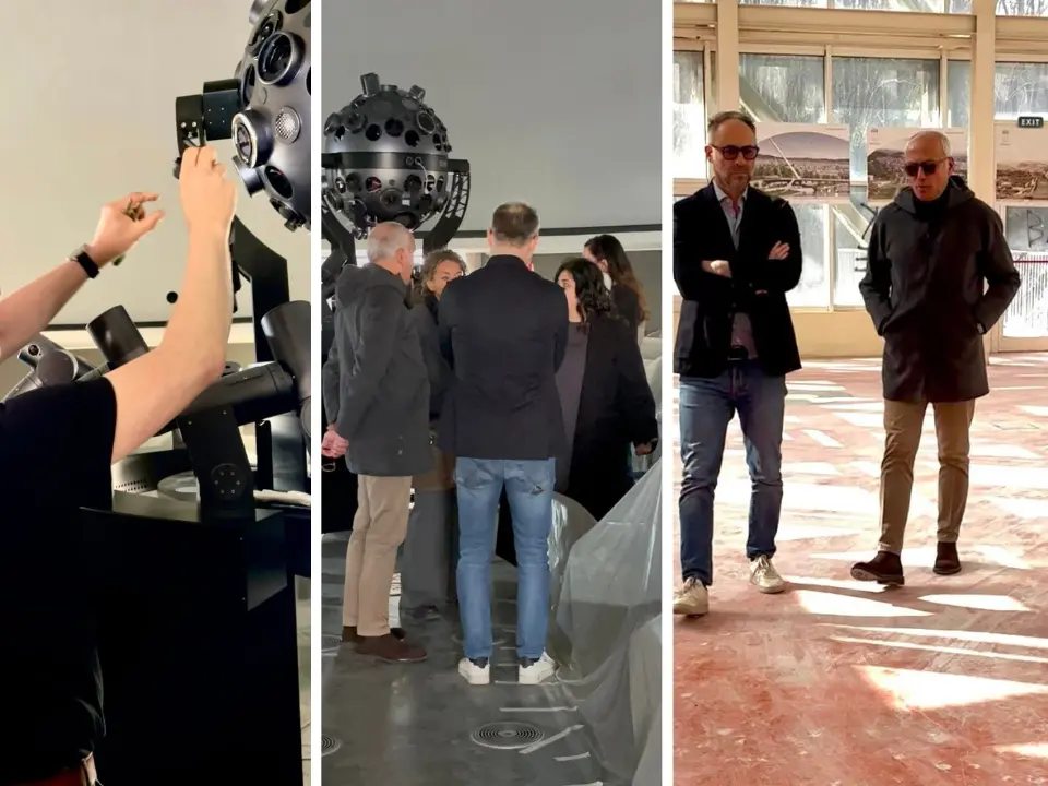 Cosenza, sopralluogo al Planetario con i tecnici della Zeiss: il sistema è recuperabile