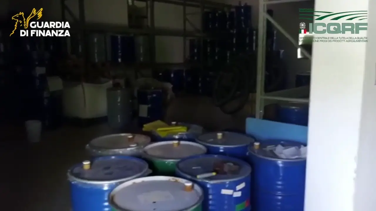 Sequestro falsi vini Dop e Igp