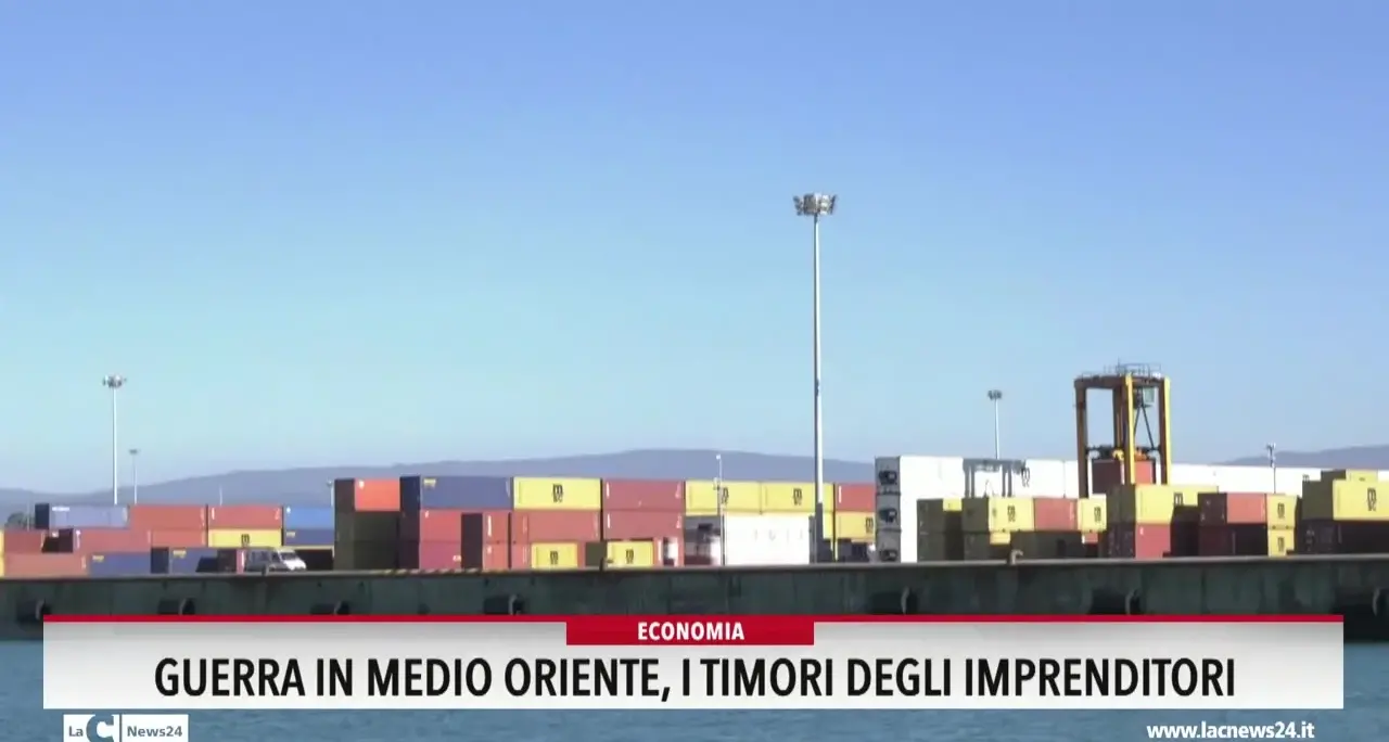 Guerra in Medio Oriente, i timori degli imprenditori
