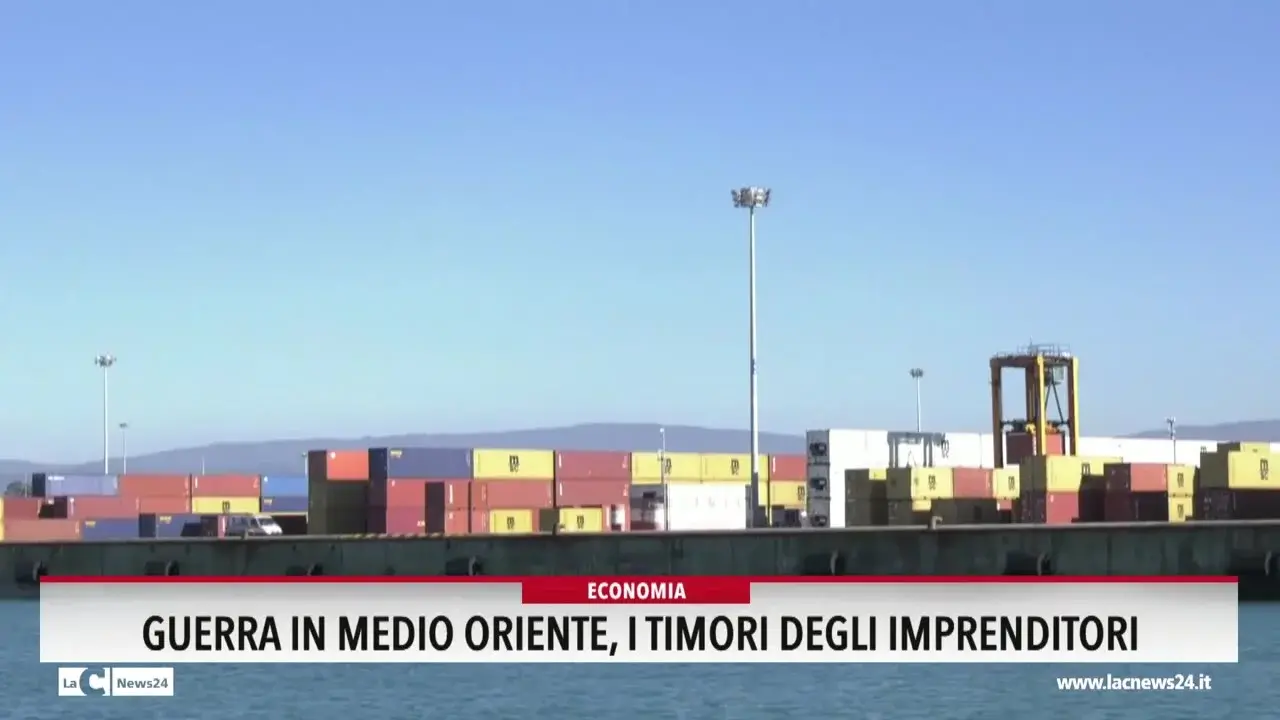 Guerra in Medio Oriente, i timori degli imprenditori