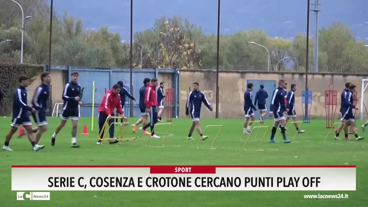 Serie C, Cosenza e Crotone cercano punti play off