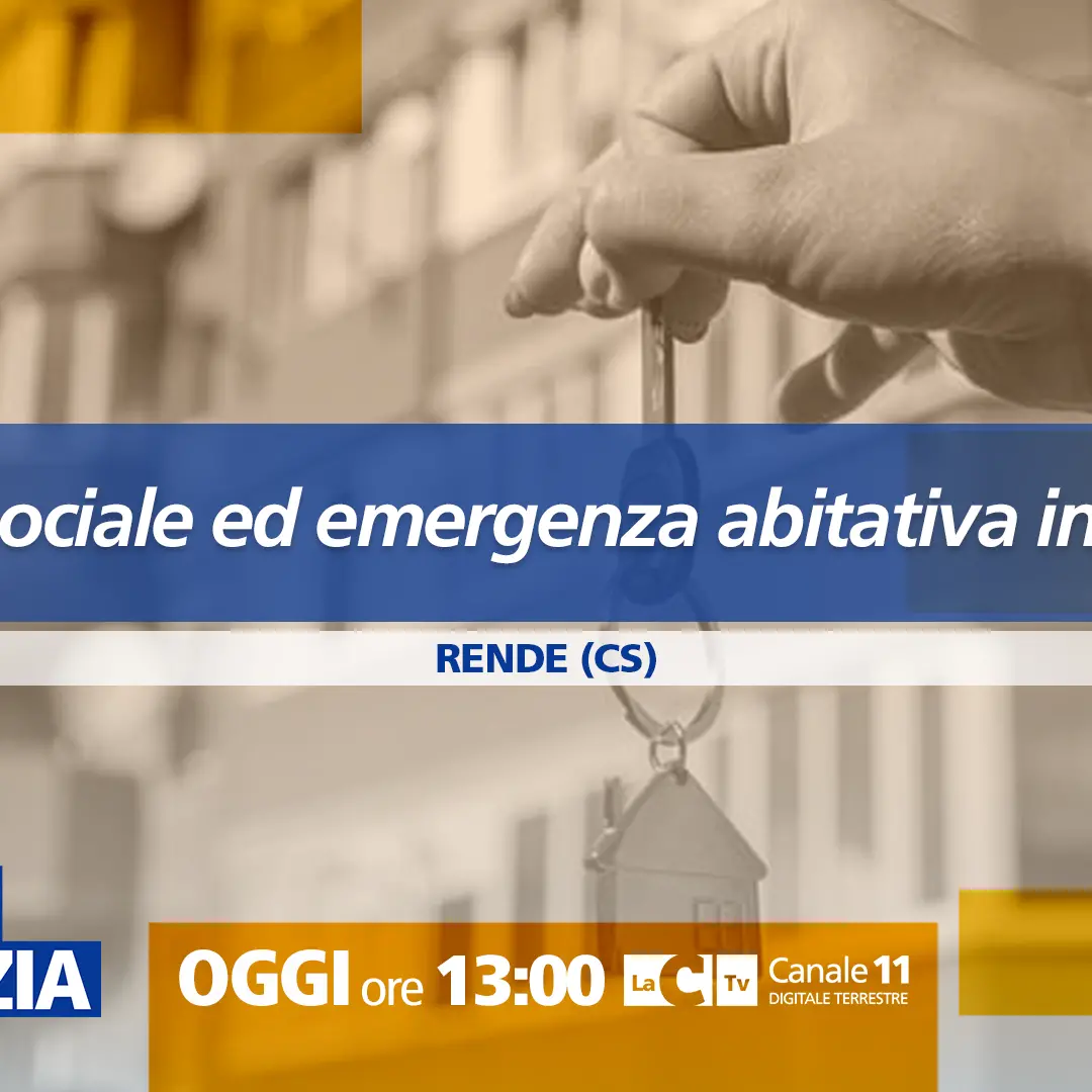 Garantire a tutti i calabresi un alloggio dignitoso: a Dentro la notizia parla il commissario Aterp Iannini\n