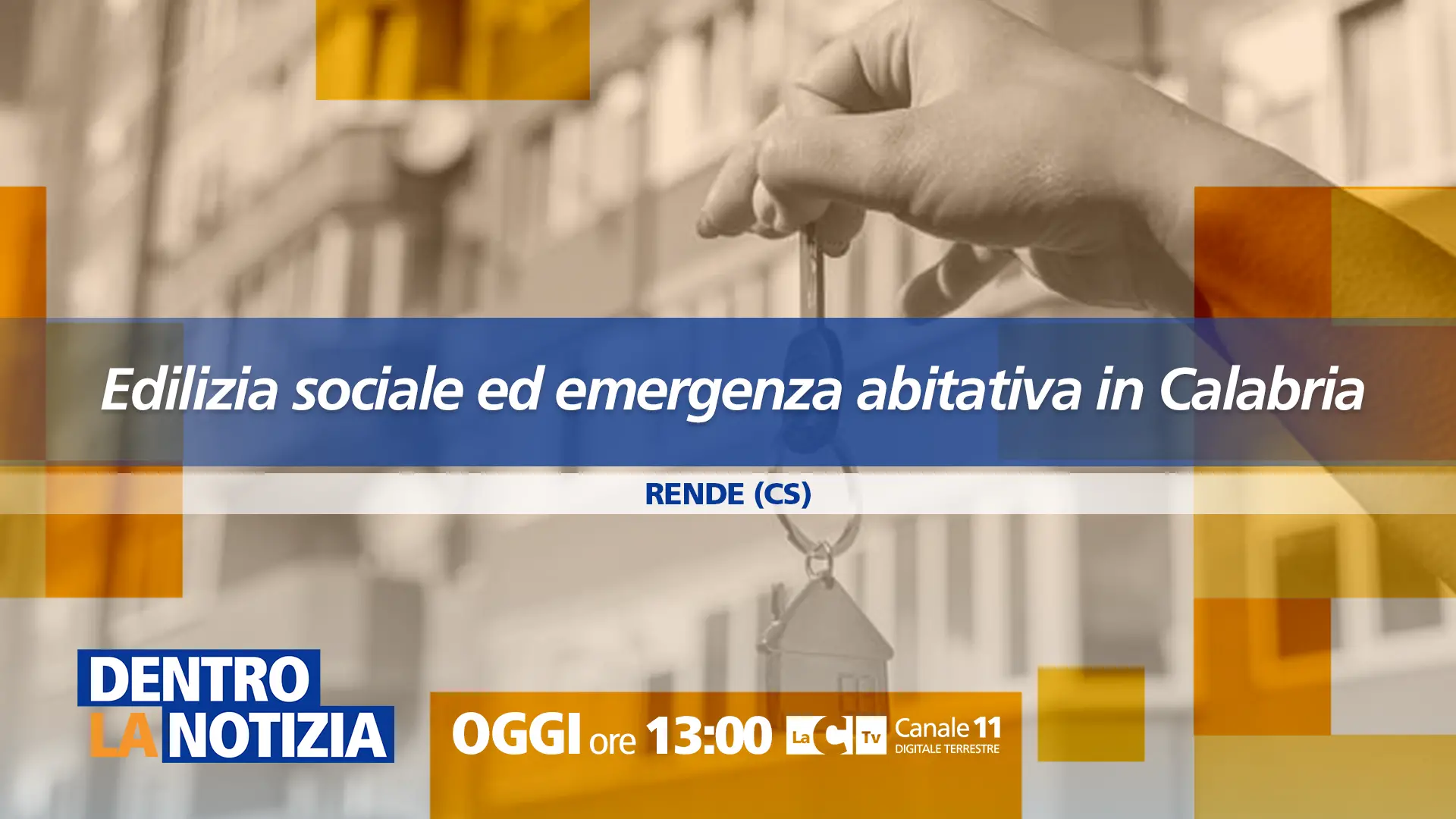 Garantire a tutti i calabresi un alloggio dignitoso: a Dentro la notizia parla il commissario Aterp Iannini\n