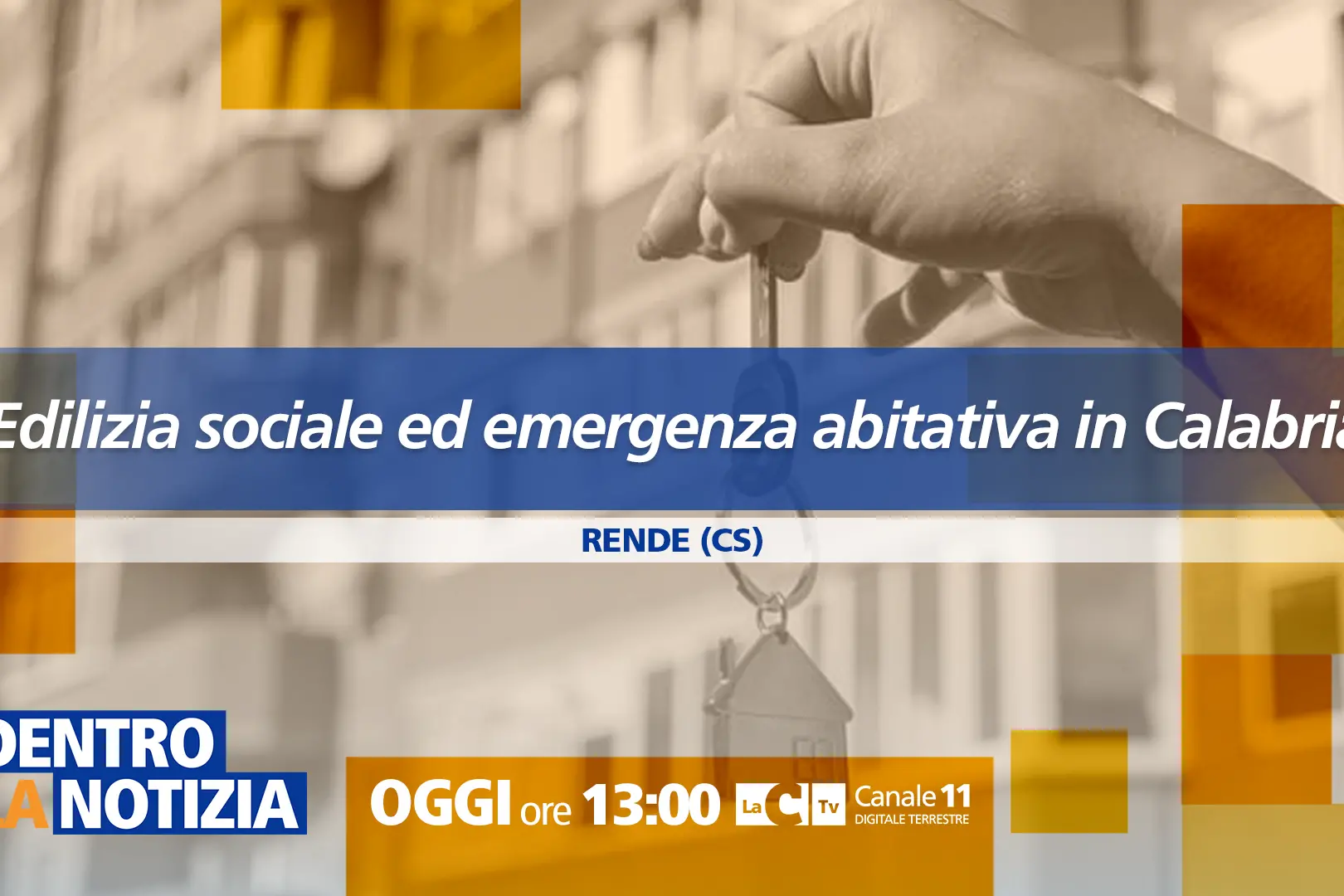 Garantire a tutti i calabresi un alloggio dignitoso: a Dentro la notizia parla il commissario Aterp Iannini\n