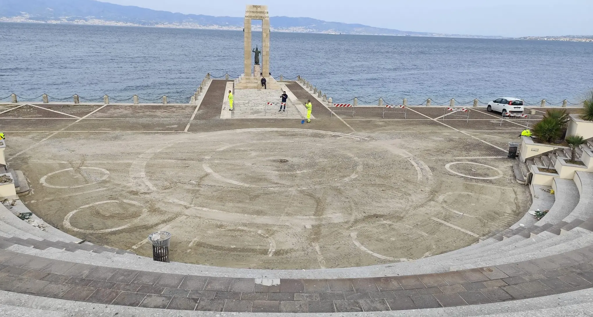 Reggio, al via i lavori di ripristino della via marina bassa dopo i danni del maltempo\n