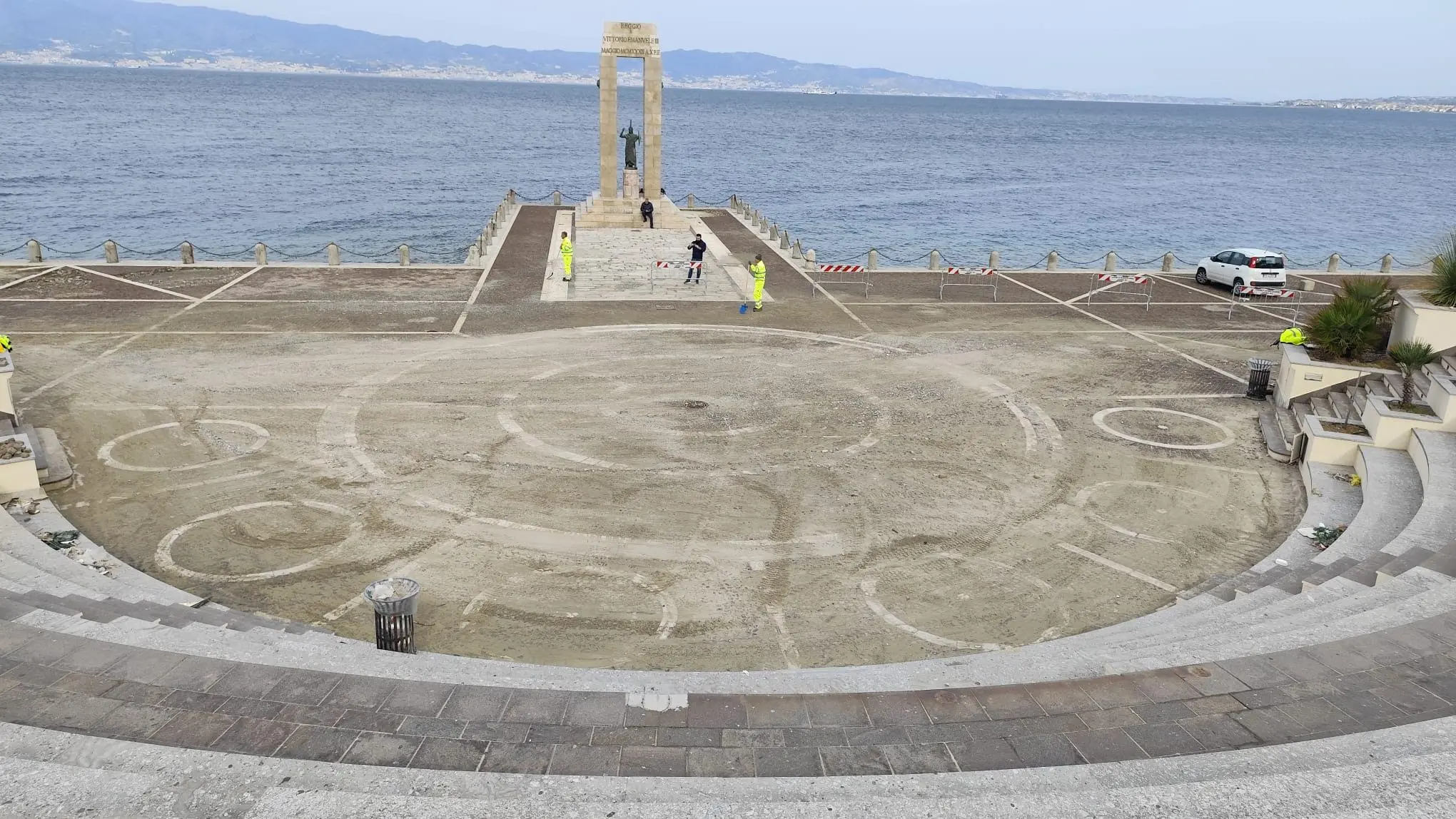 Reggio, al via i lavori di ripristino della via marina bassa dopo i danni del maltempo\n